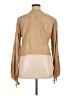 Avila Tan Long Sleeve Blouse Size XL - photo 2