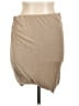 M.S.S.P. Solid Tan Casual Skirt Size L - photo 1
