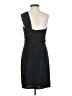 BCBGMAXAZRIA 100% Polyester Solid Black Cocktail Dress Size 4 (petite) - photo 2