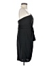 BCBGMAXAZRIA 100% Polyester Solid Black Cocktail Dress Size 4 (petite) - photo 4