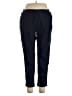 Style&Co Solid Blue Track Pants Size 14 - photo 1