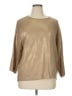 Choices 100% Acrylic Metallic Gold Pullover Sweater Size XL - photo 1