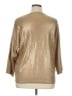 Choices 100% Acrylic Metallic Gold Pullover Sweater Size XL - photo 2