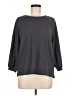 Ann Taylor LOFT 100% Cotton Gray Sweatshirt Size M - photo 1