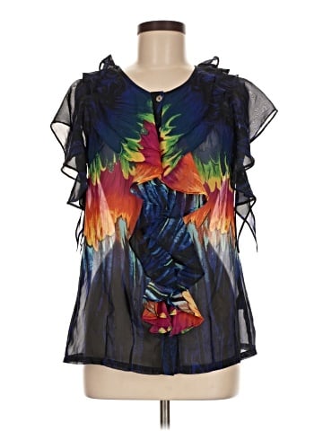 Twelve by Twelve Short Sleeve Blouse (view 1)