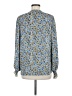 Max Studio 100% Polyester Blue Long Sleeve Blouse Size M - photo 2
