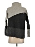 French Connection Color Block Gray Turtleneck Sweater Size S - photo 2