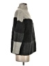 French Connection Color Block Gray Turtleneck Sweater Size S - photo 4