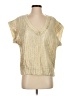 idem ditto Metallic Gold Sweater Vest Size S - photo 1