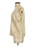 idem ditto Metallic Gold Sweater Vest Size S - photo 5