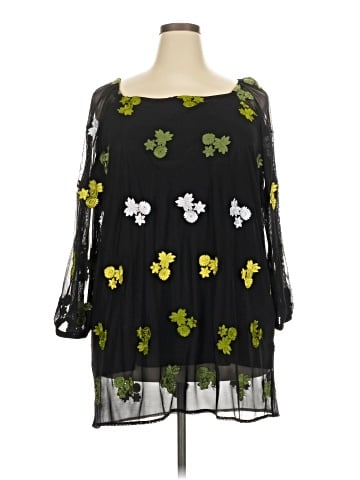 Skye's The Limit 3/4 Sleeve Blouse (view 1)