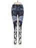 Noli Graphic Blue Yoga Pants Size M - photo 1