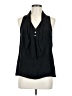 Greylin Black Sleeveless Blouse Size M - photo 1