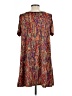 Beige by ECI Paisley Brown Casual Dress Size L - photo 2