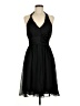 Bari Jay 100% Polyester Solid Black Cocktail Dress Size 8 - photo 1