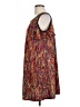 Beige by ECI Paisley Brown Casual Dress Size L - photo 5