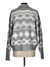 Lou & Grey Chevron-herringbone Gray Pullover Sweater Size L - photo 2