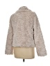 Fever 100% Polyester Ivory White Faux Fur Jacket Size M - photo 2