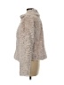 Fever 100% Polyester Ivory White Faux Fur Jacket Size M - photo 5