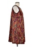 Beige by ECI Paisley Brown Casual Dress Size L - photo 4