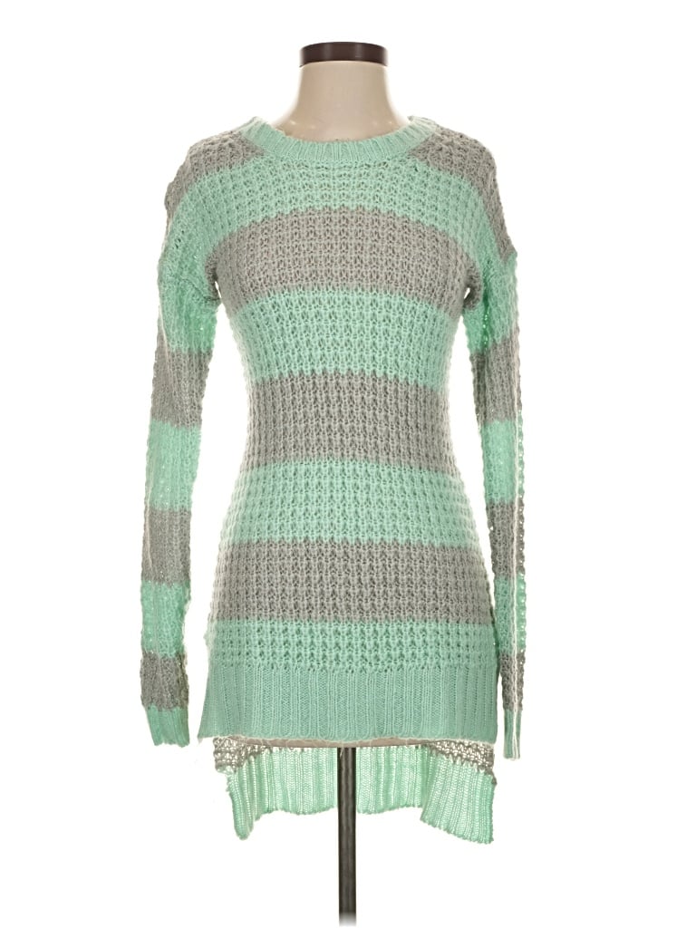 Pre-owned Rue21 Pullover Sweater In Green