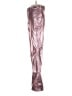 Wild Fable 100% Recycled Polyester Metallic Silver Casual Pants Size 0 - photo 5