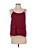 Alya Burgundy Sleeveless Top Size S - photo 1