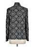 Alex Evenings 100% Polyester Paisley Black Jacket Size 12 - photo 2