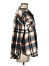 E&M Collection 100% Polyester Plaid Brown Long Sleeve Blouse Size M - photo 4