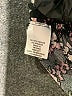 Elle Floral Black Short Sleeve Top Size XS - photo 8