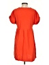 Universal Thread 100% Cotton Solid Orange Casual Dress Size XS - photo 2