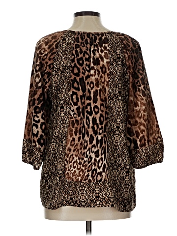 Notations 3/4 Sleeve Blouse (view 2)