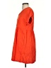 Universal Thread 100% Cotton Solid Orange Casual Dress Size XS - photo 5