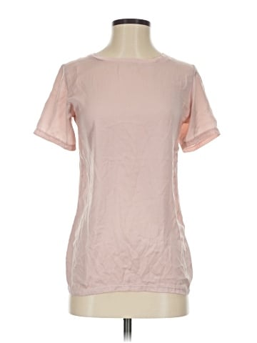 Zara W&B Collection Short Sleeve Top (view 1)