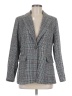 Ebossy 100% Polyester Tweed Gray Blazer Size M - photo 1