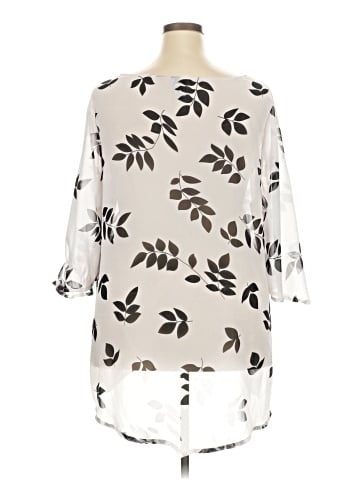 Monroe and Main 3/4 Sleeve Blouse (view 2)