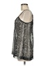 Lively 100% Polyester Silver Sleeveless Blouse Size M - photo 5