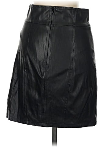 Express Faux Leather Skirt (view 2)