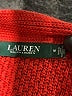 Lauren by Ralph Lauren 100% Cotton Red Pullover Sweater Size M - photo 7