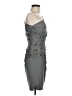 Calvin Klein Gray Cocktail Dress Size 6 - photo 4