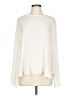 Ann Taylor LOFT 100% Polyester Ivory Long Sleeve Top Size L - photo 1