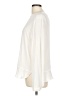 Ann Taylor LOFT 100% Polyester Ivory Long Sleeve Top Size L - photo 5