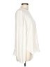 Ann Taylor LOFT 100% Polyester Ivory Long Sleeve Top Size L - photo 4