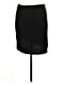 Valette Solid Black Casual Skirt Size L - photo 2