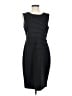 Calvin Klein Solid Black Cocktail Dress Size S - photo 1