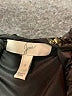 Joie 100% Polyester Metallic Solid Gold Long Sleeve Top Size S - photo 7