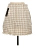 Lulus 100% Polyester Tweed Ivory Casual Skirt Size S - photo 2