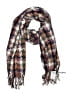 Mia + Tess 100% Polyester Plaid Brown Pink Scarf One size - photo 1