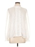 Unbranded 100% Polyester Ivory Long Sleeve Blouse Size L - photo 1