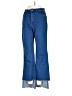 Assorted Brands Solid Blue Jeans Size S - photo 1